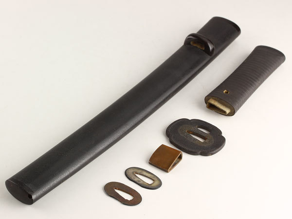 日本美術　日本刀　短刀　外装　刀装具　時代武具　D0206
