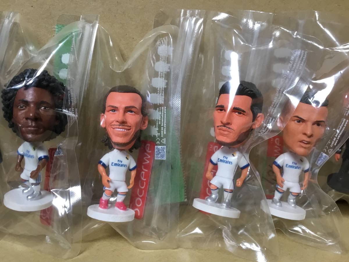 銀河系軍団 レアルマドリードフィギュアセット ロナウドジダンラモス