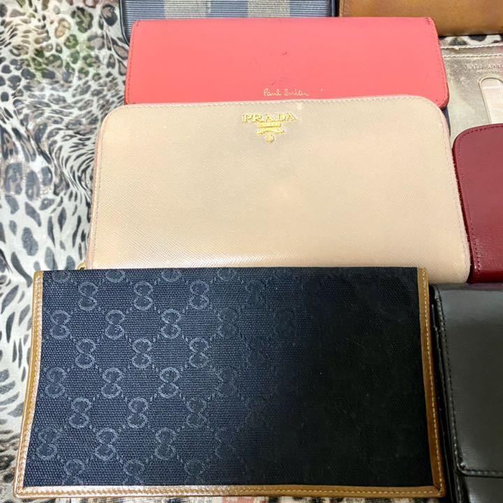1円　豪華格安　美品多し　GUCCI Chloe PRADAなど　ブランド財布、ポーチ、カードケース大量セット グッチ GUCCI 1円スタート by EU Cools
