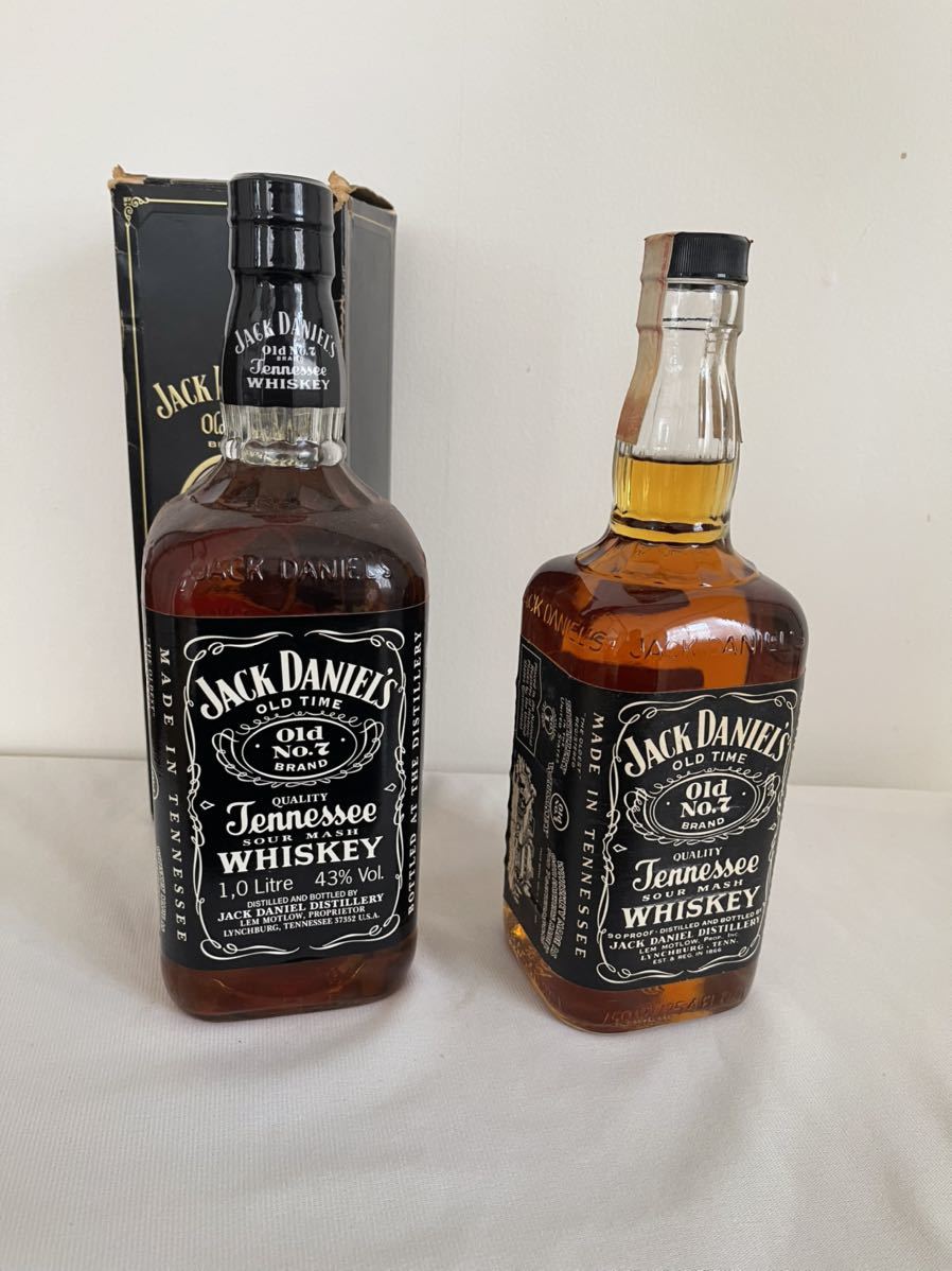 ジャックダニエル 1000ml 750ml 2本セット 未開栓 同梱可 1円スタート
