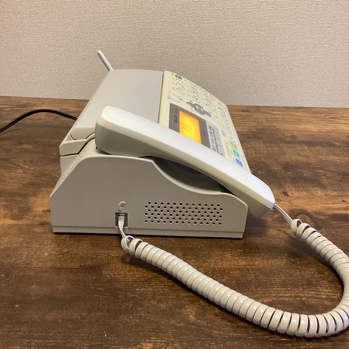 K219）SHARP シャープ FAX電話機 親機 UX-D18CL デジタルコードレス  