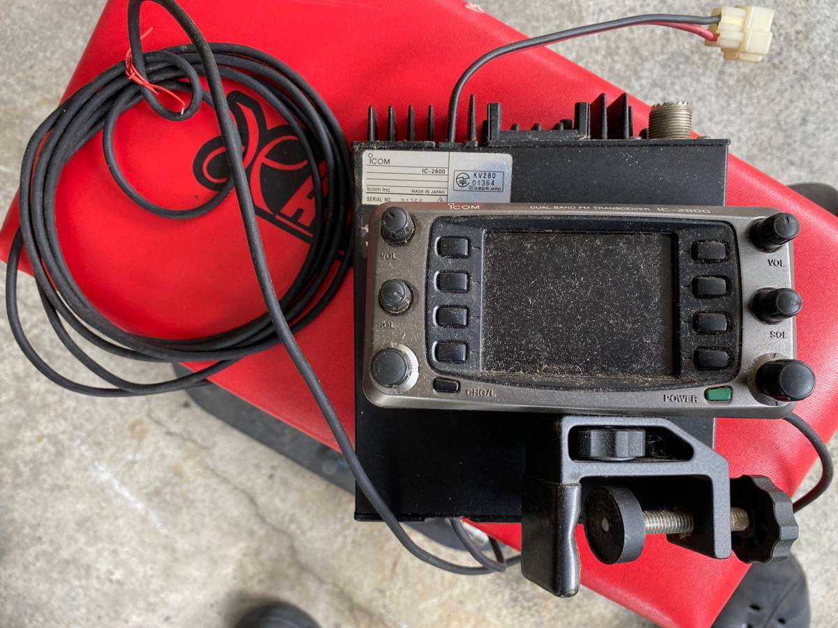  通電未確認 ICOM アイコム 144/430MHz 50W/35W トランシーバー IC-2800(モービル)｜売買されたオークション情報、yahooの商品情報をアーカイブ公開 - オークファン モービル