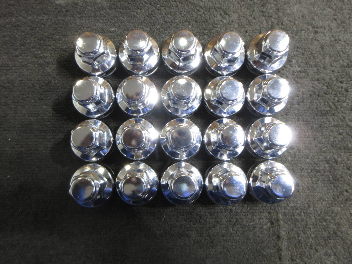 ②★綺麗★レクサスLS純正ホイールナット20個セット M14×P1.5 21HEX 平面座 袋タイプ レクサス 純正 Z.S.S. でみこ様専用 LS レクサス純正