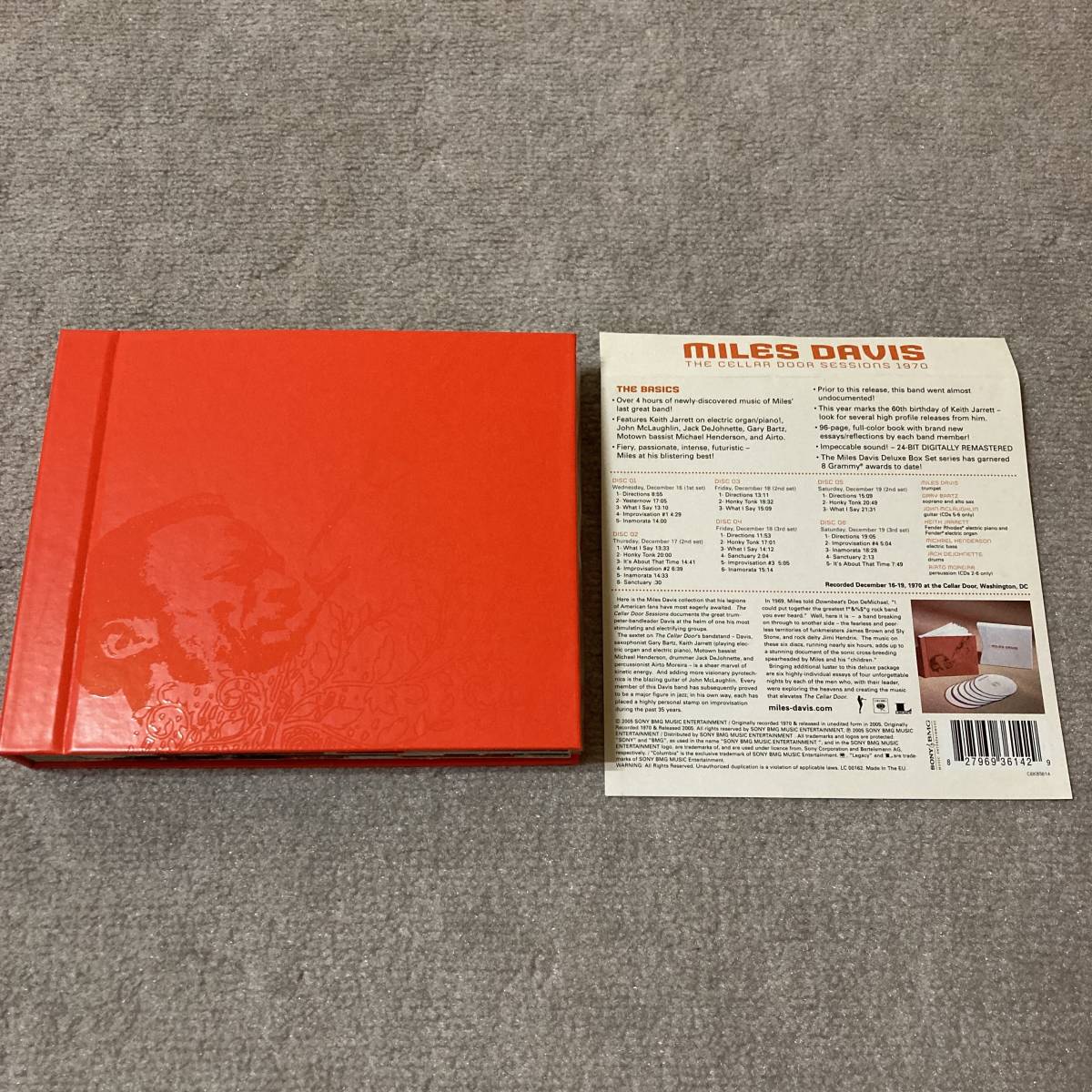 Door Cellar Sessions Davis Miles 0 The Dec-2005 by - (CD, [Box