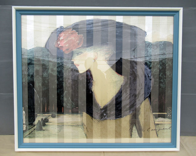【大得価，お買い得】 カシニョール 公園のプロフィール スカーフ e83(絵画)｜売買されたオークション情報、yahooの商品情報をアーカイブ公開 - オークファン その他