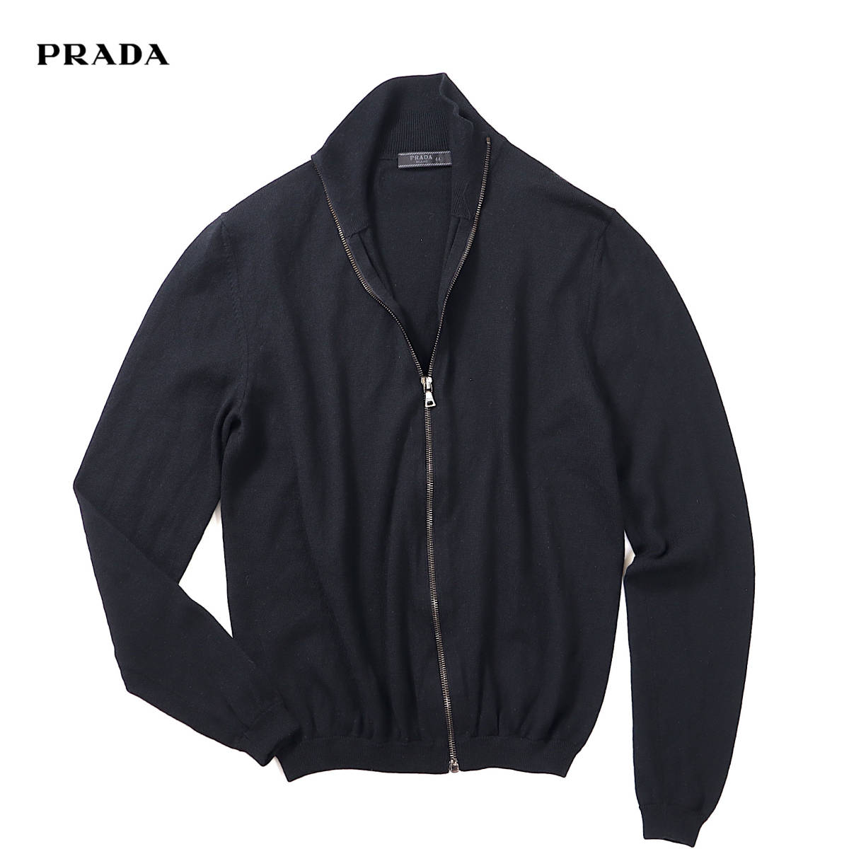 2-DC356 プラダ ハイゲージウールセーター PRADA プラダ クルーネック 