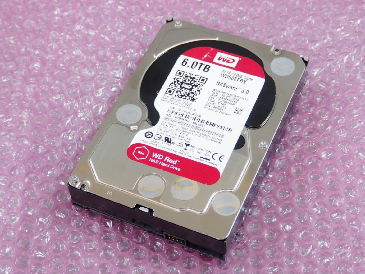 新座店 [07] ☆ Western Digital 3.5インチHDD Red WD60EFRX 6TB