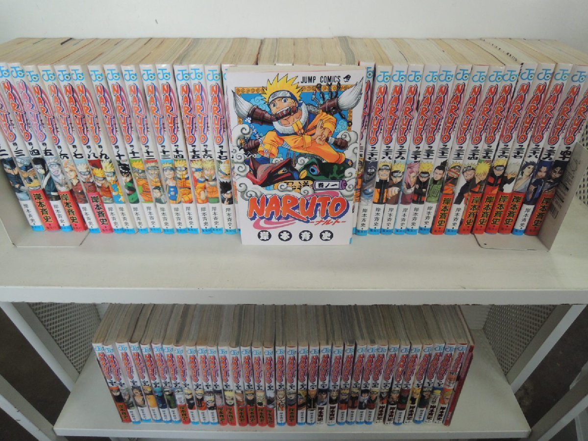 送料無料，得価 NARUTO ナルト 1 72巻 岸本斉史 + 外伝 列の書 計74冊 集英社 ジャンプ &minus; コミックセット&minus;(全巻セット)｜売買されたオークション情報、yahooの商品情報をアーカイブ公開 - オークファン 全巻セット
