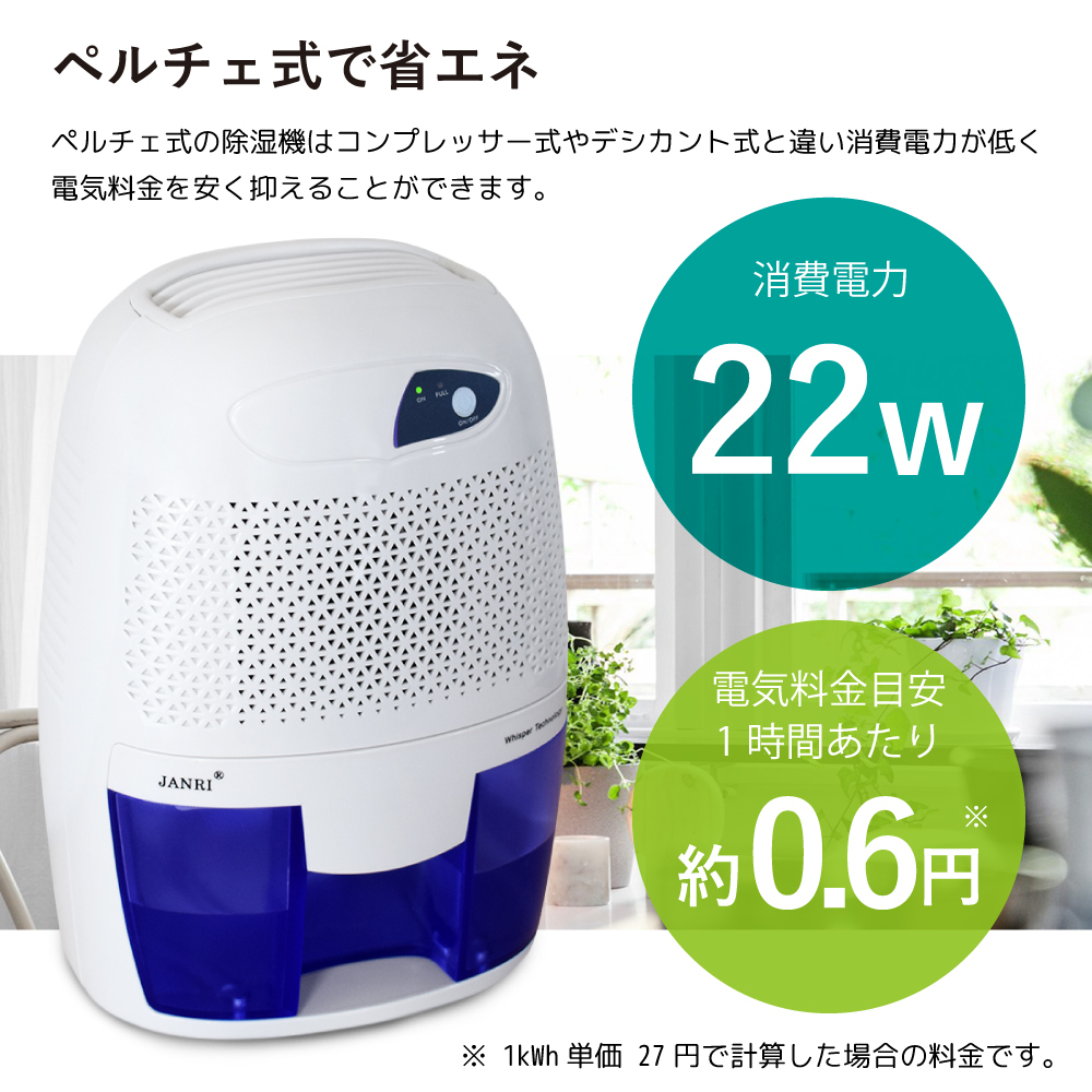 コンパクト 除湿機 静音 湿気対策 除湿 梅雨対策 カビ防止 乾燥除湿機