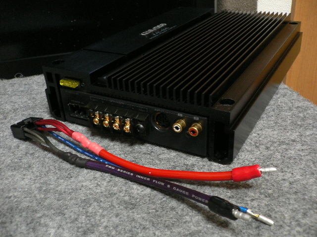 KENWOOD ケンウッド KAC-820 2chパワーアンプ 部品交換済み(アンプ