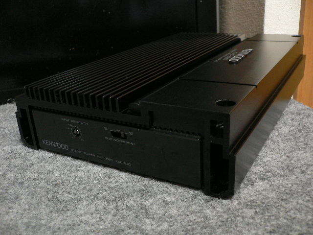 KENWOOD ケンウッド KAC-820 2chパワーアンプ 部品交換済み(アンプ