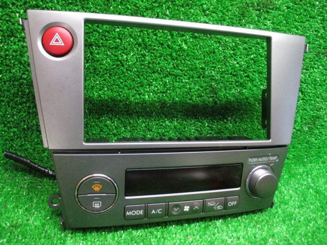 2003/10 オーディオパネル エアコンスイッチ 純正OP レガシィ TA-BL5