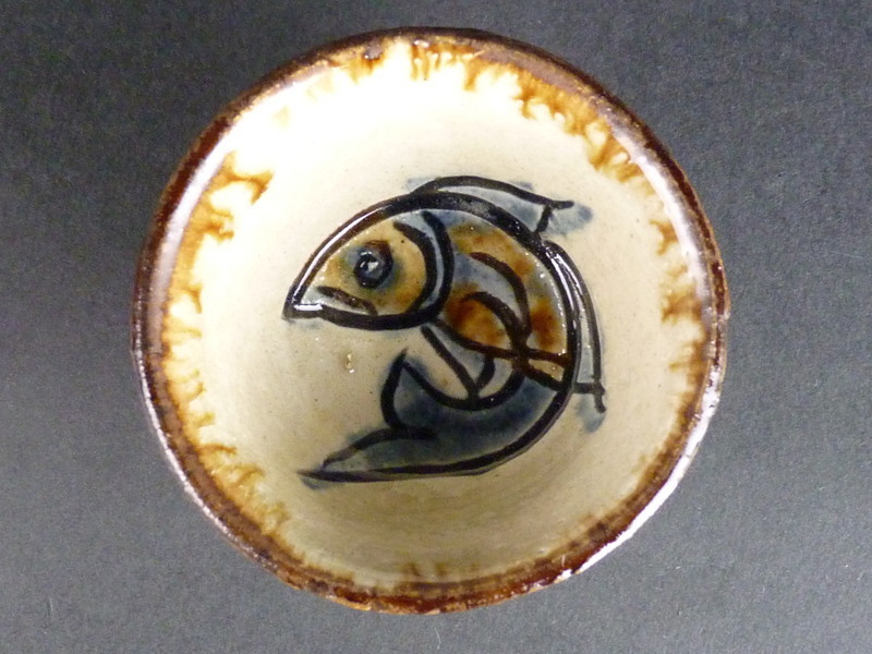 人間国宝 金城次郎 壺屋焼 生活民芸 金城次郎作 壷屋焼 – 壺屋 栞 徳利(