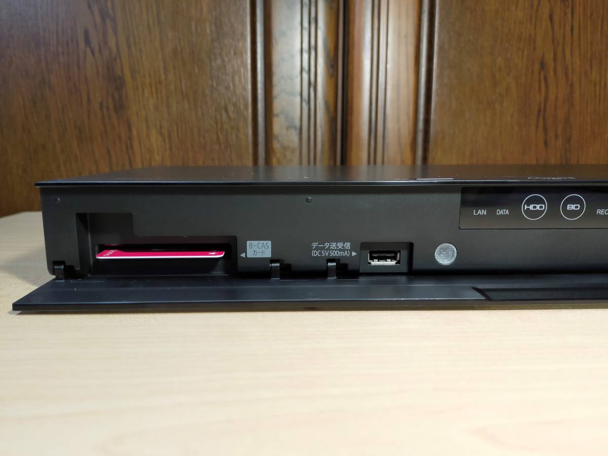 SHARP BD-NW1100 1TB 2番組同時録画可 B-CAS リモコン HDMI 電源