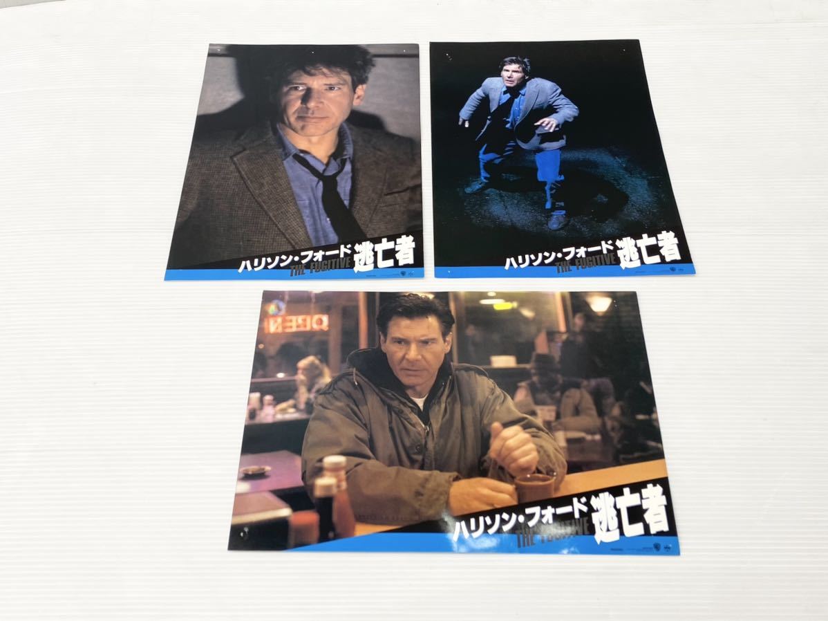 ⑦当時物【1993年ハリソン・フォード/逃亡者】映画ポスター/ロビー