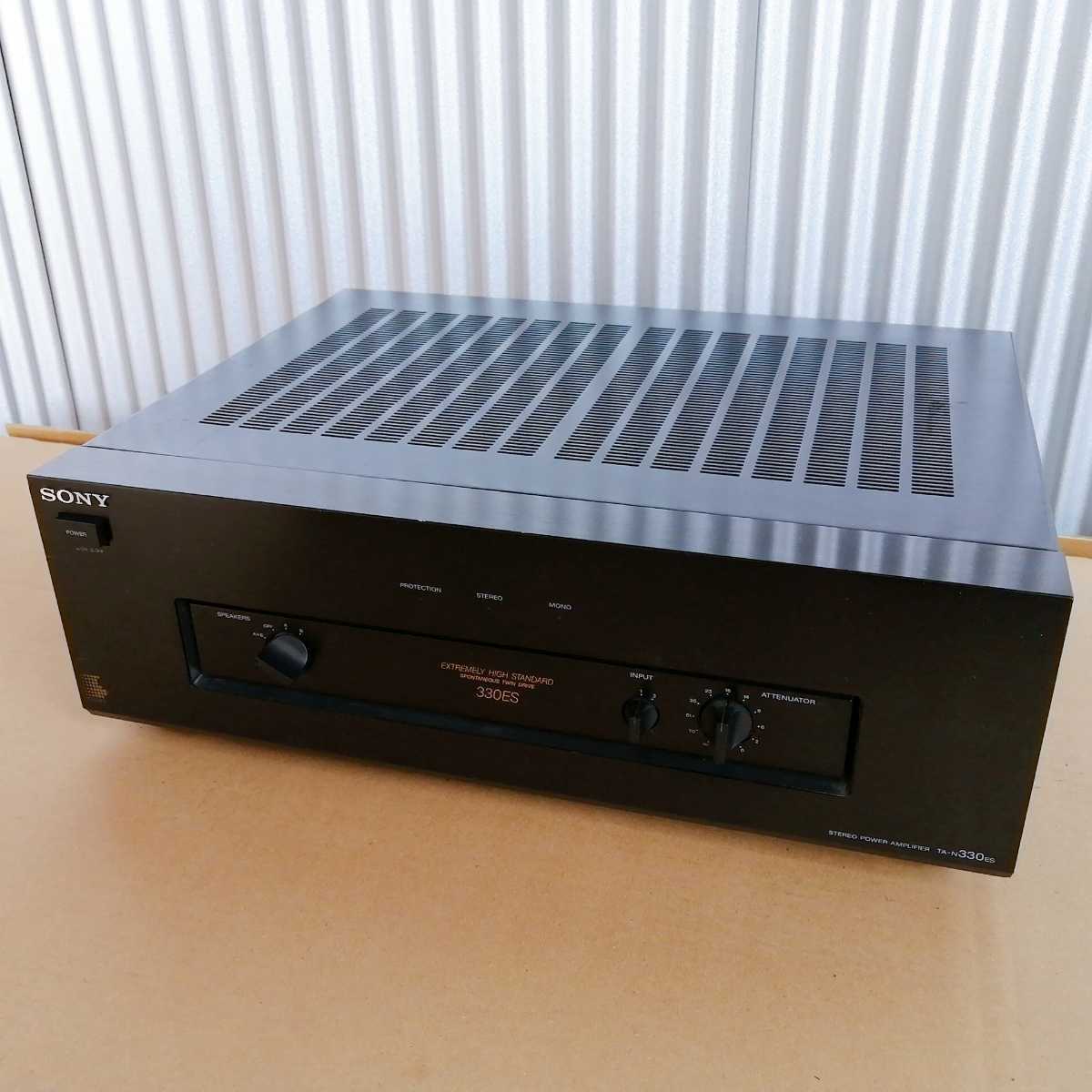 オーディオ機器 【希少】SONY TA-N330ES ステレオ パワーアンプ ESシリーズ