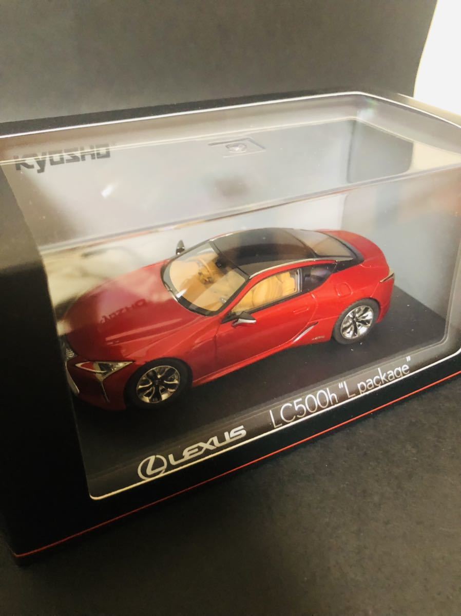 京商 1/43 レクサス LC500 Lパッケージ 極美品 京商 レクサス LC500 ブルー