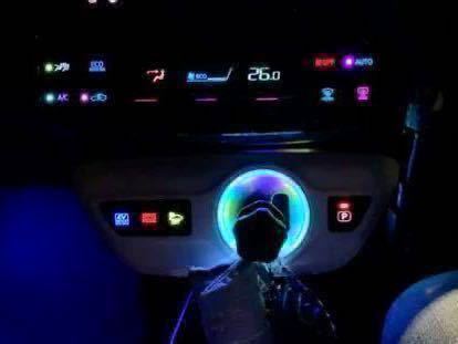 ZVW50 50プリウス 前期 後期 LED打ち替え済み エアコンパネル