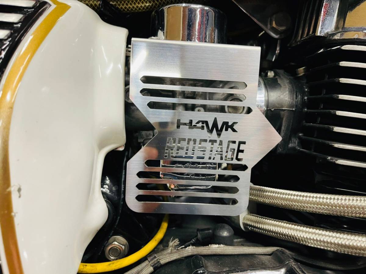 【全国無料，送料無料】 REDSTAGE オリジナル キャブカバー CB250t用 鏡面ステンレス製 HAWKREDSTAGE ロゴ入り(パーツ)｜売買されたオークション情報、yahooの商品情報をアーカイブ公開 - オークファン その他