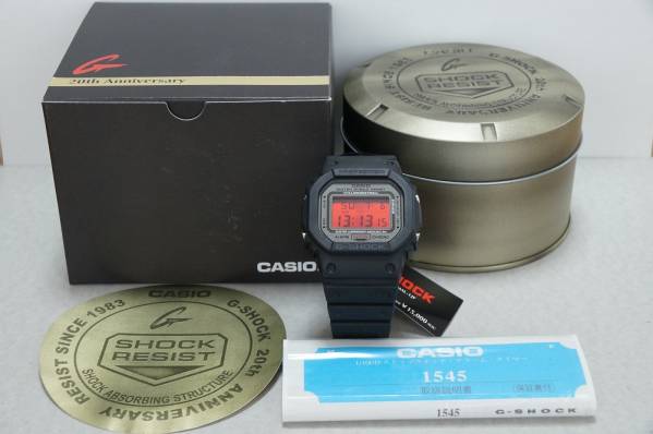 未使用 G-SHOCK DW-5000ML-1JF スピード 20周年記念モデル(G-SHOCK