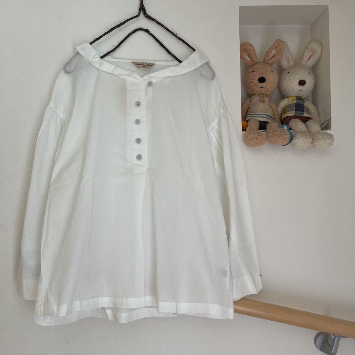 新品♪SM2♪サマンサモスモス☆ブラウス☆可愛いセーラーカラー 