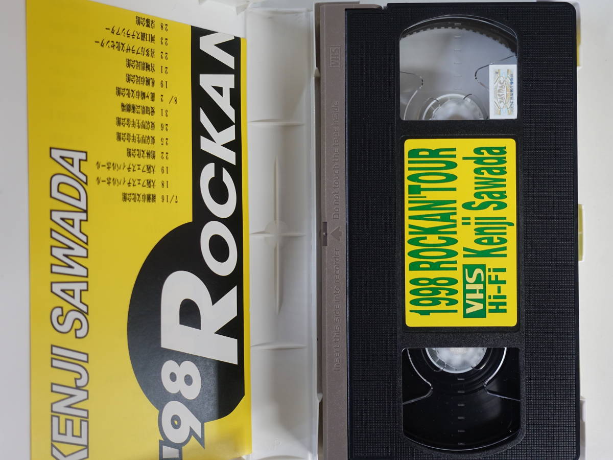 □沢田研二□ライブDVD□1998 ROCKAN'TOUR－Kenji Sawada□ 【公式通販】