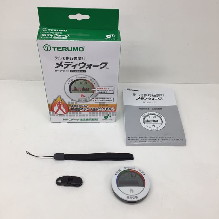 TERUMO テルモ歩行強度計 メディウォーク MT-KT02DZ データ通信タイプ