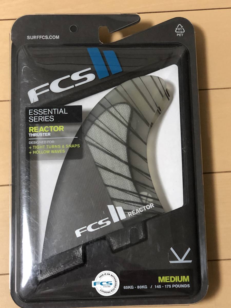 新品・即決・送料込み＞FCSⅡ REACTOR エアコア カーボントライフィン