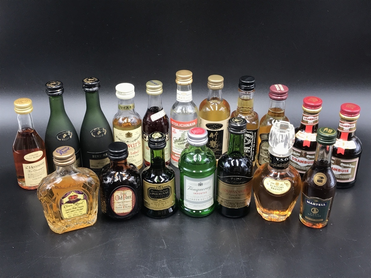 レミーマルタン REMY ブランデー ミニボトル 1円～ 未開栓 MARTIN