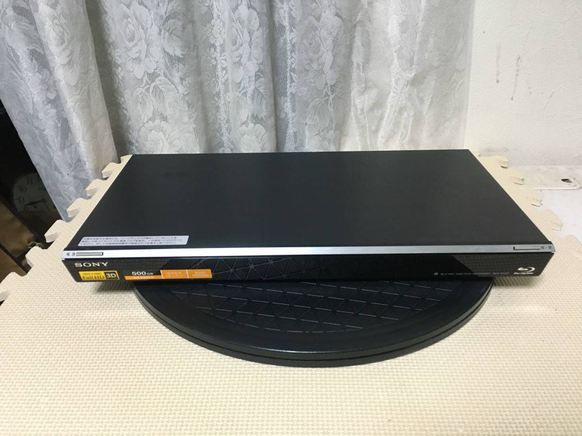 7166 SONY ブルーレイディスクレコーダー BDZ-E500 動作品 全国送料