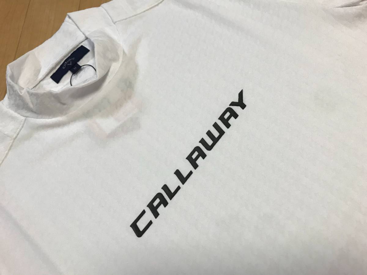 激安大特価，激安大特価，HOT Callaway キャロウェイ 千鳥柄ジャガード UPF50 モックネック半袖シャツ H21234102 ホワイト ３Ｌ(キャロウェイ)｜売買されたオークション情報、yahooの商品情報をアーカイブ公開 - オークファン シャツ
