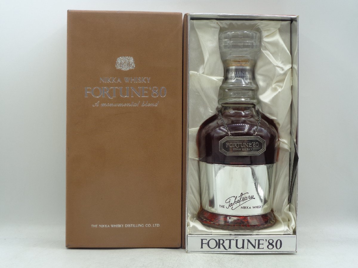未開栓】ニッカ ウイスキー 特級 FORTUNE' 80 フォーチューン 未開栓