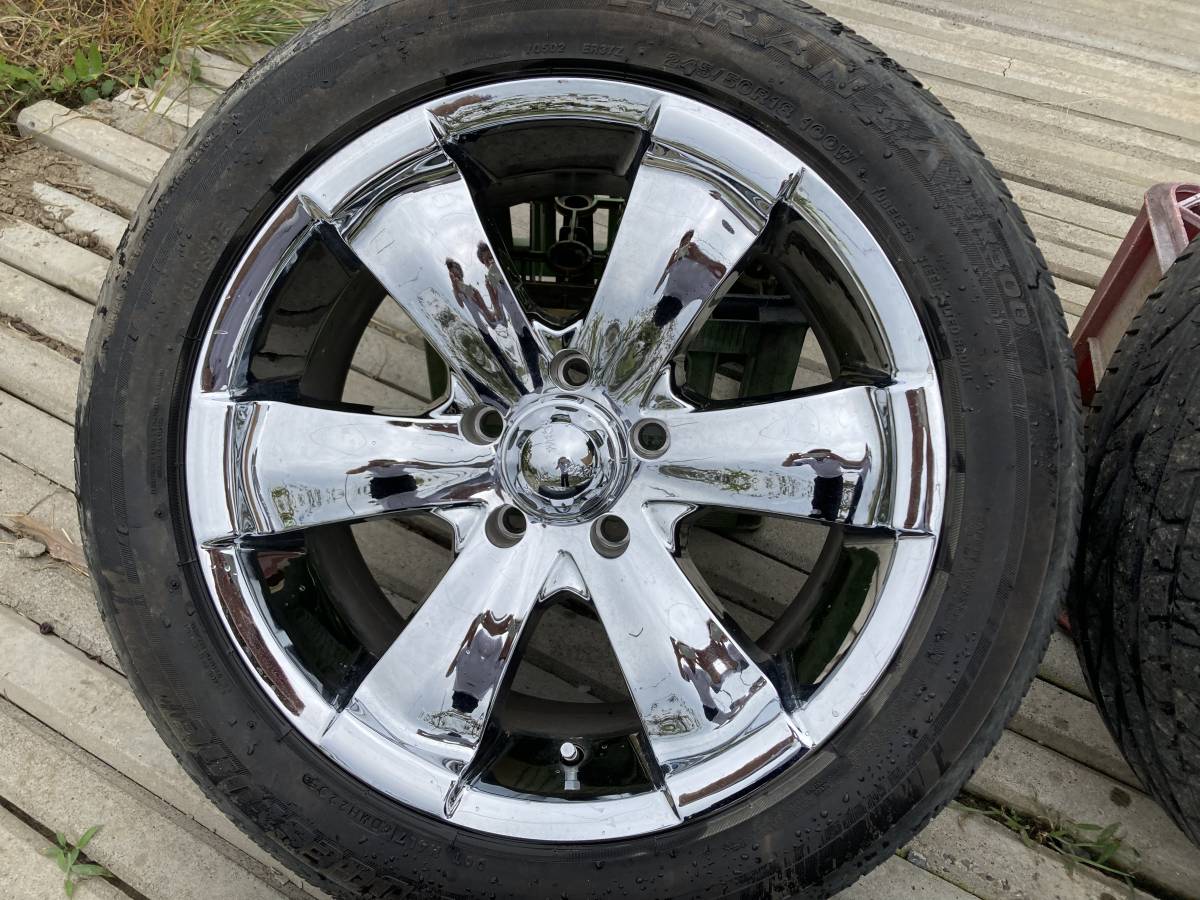 18インチ MKW アルミホイールセット PCD127 トーヨータイヤ 18インチ