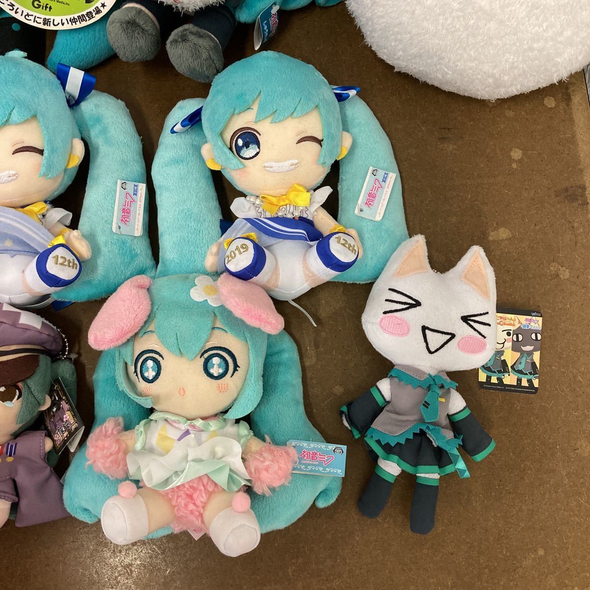 YK306)初音ミク ぬいぐるみ クッション 大量セット まとめ売り 現状品 