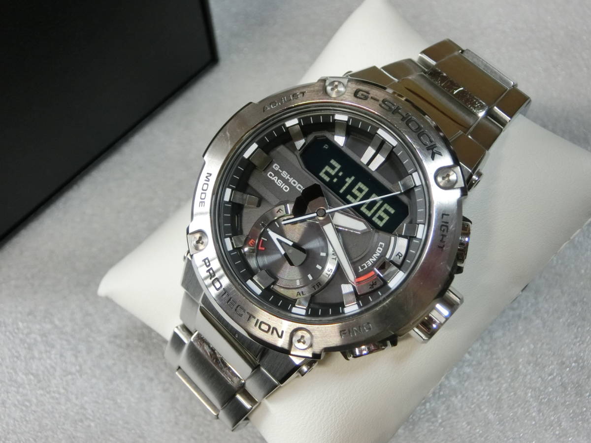 ☆G-SHOCK G-STEEL カーボンコアガード構造 (GST-B200D-1AJF) モバイル 