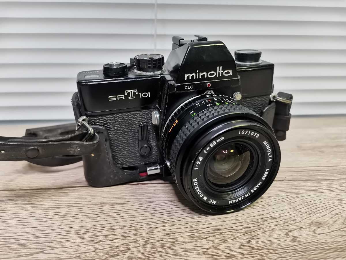 MINOLTA ミノルタ SRT101 MC W.ROKKOR 28mm F2.8 #148 ミノルタ SRT101