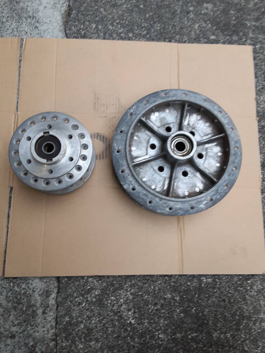 GS400 GT380 スポーク用 ドラムパネル ブレーキパネル 純正 GS400