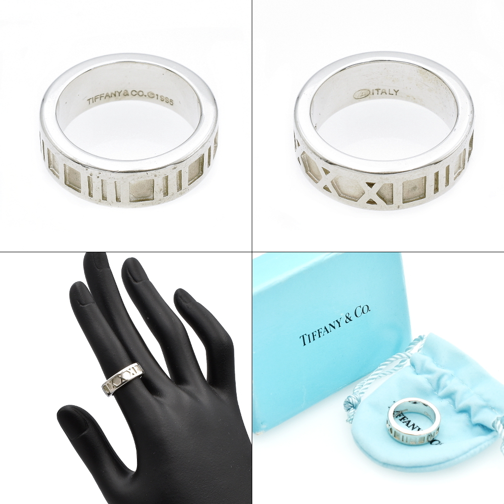 TIFFANY&Co ティファニー SV925 アトラス リング シルバー 【公式通販】