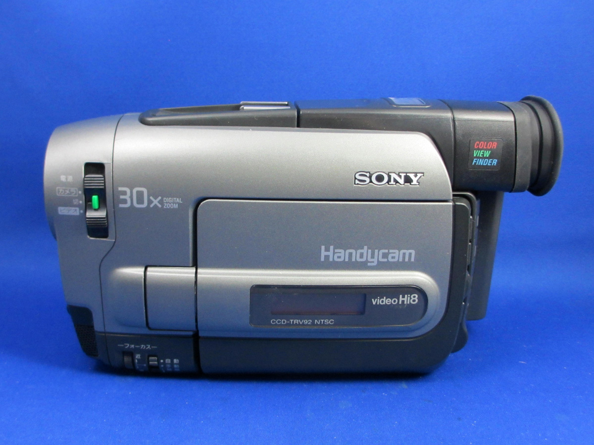 ☆動作未確認☆ ソニー SONY CCD-TRV92 8mmビデオカメラ 930#0011