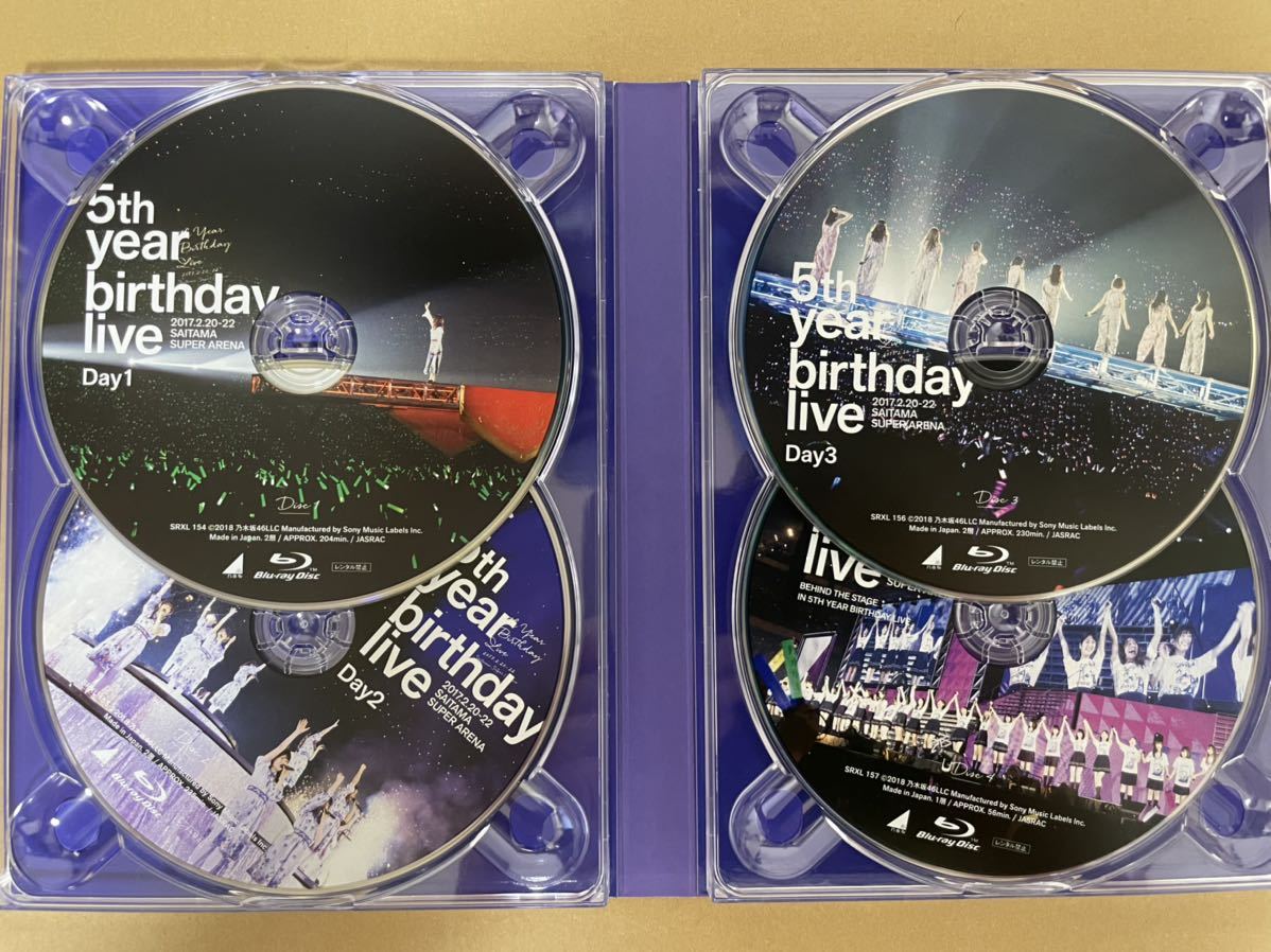 乃木坂46 5th YEAR BIRTHDAY LIVE [Blu-ray] 乃木坂46 5th YEAR
