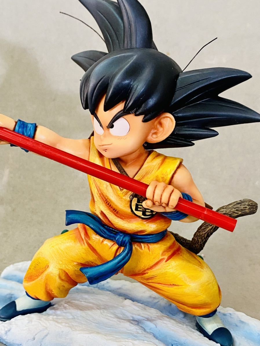 リペイント 孫悟空 フィギュア 一番くじ 台座製作 アホ毛追加