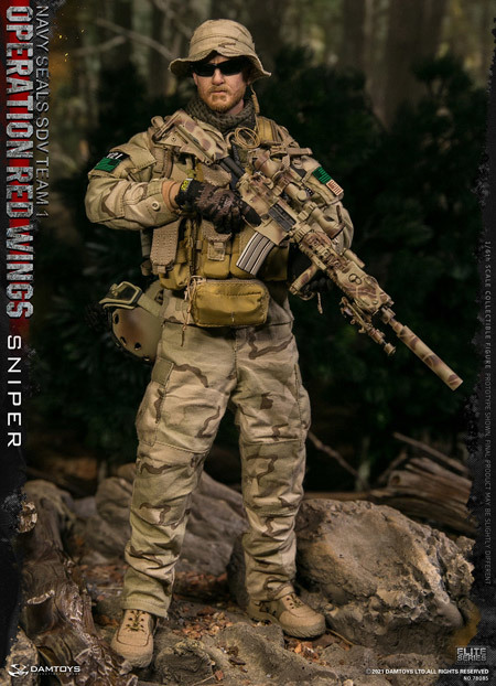 最終値下げ　OPERATION RED WINGS NAVY SEALS DAMTOYS 78085 アメリカ海軍 ネイビーシールズ スナイパー 1/6スケール