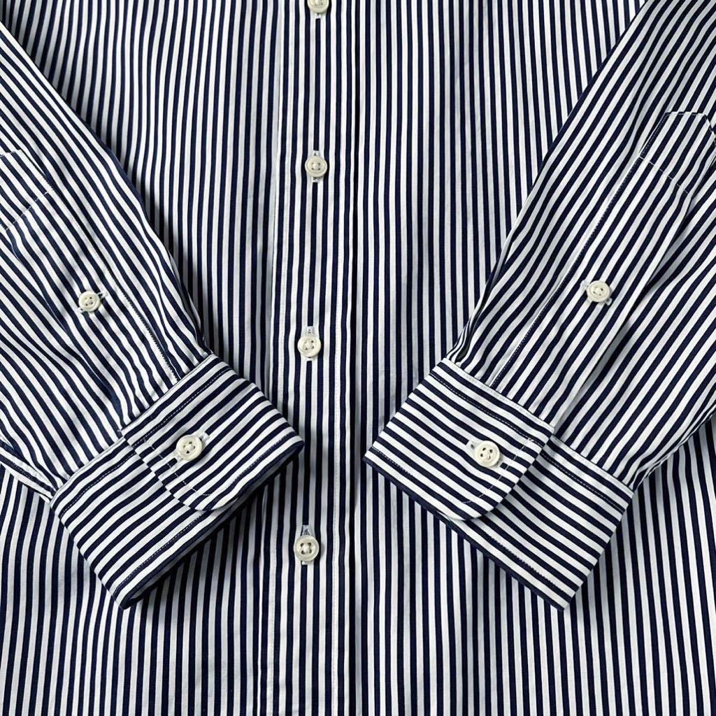 美品》ラルフローレン RALPH LAUREN ボタンダウン 長袖シャツ S 170
