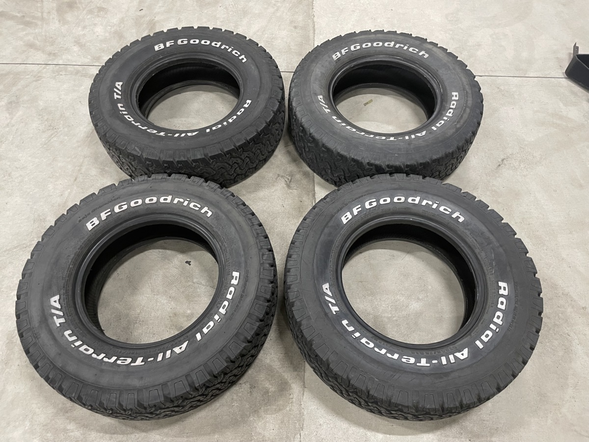 中古 タイヤ 245 75 16 BFGoodrich All-Terrain 4本セット 245/75R16 