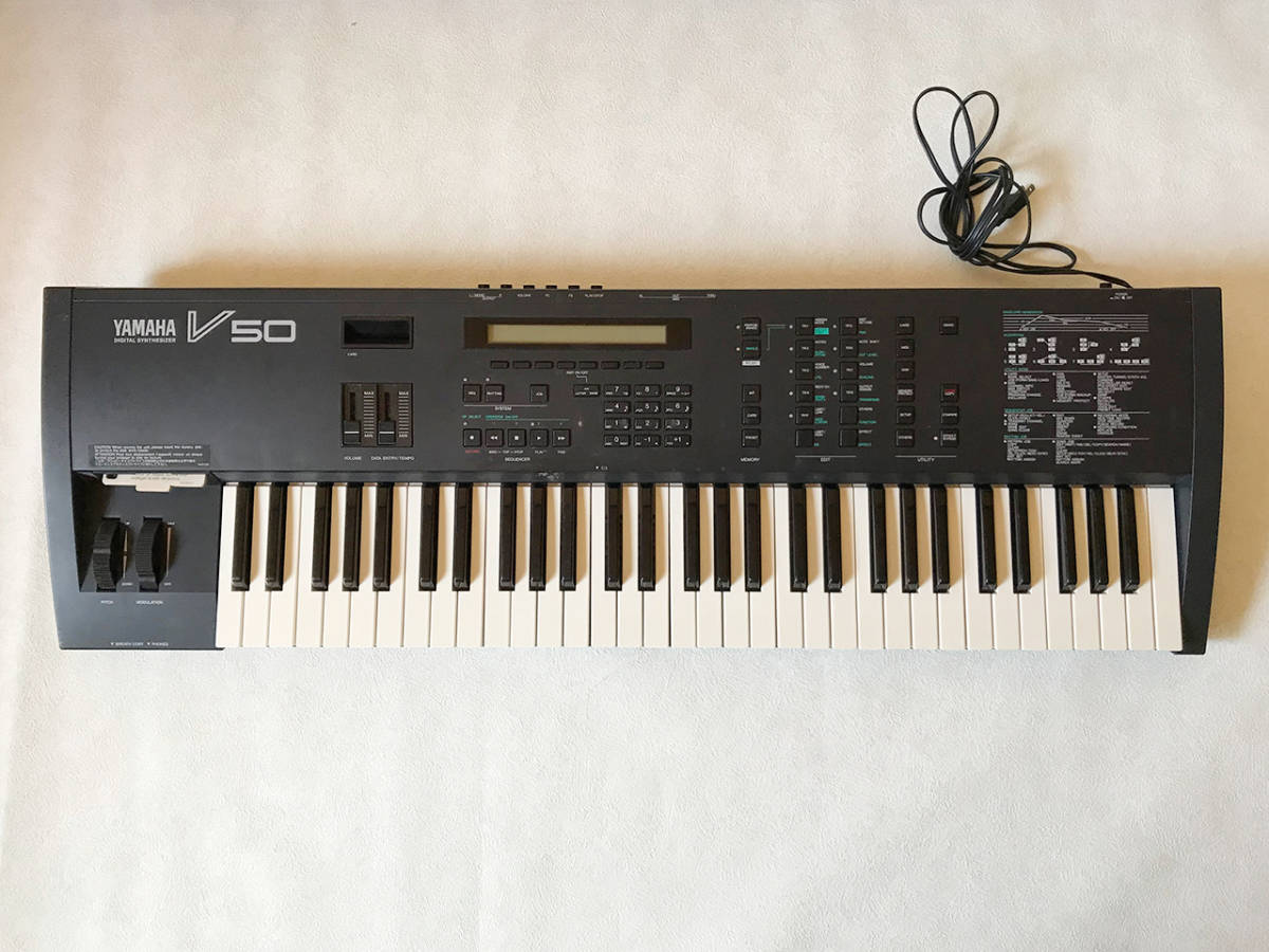 YAMAHA V50 シンセサイザー FM音源