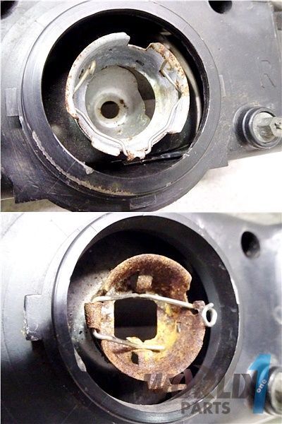 新作登場，新品 ☆部品取り S13 シルビア 純正 角目 右側 ヘッドライト ボディ 灯火類 IKI 1261 外装 ランプ PS13 旧車 ドリ車 当時物 訳あり