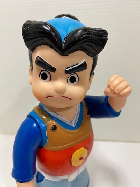ニッセイ☆赤胴鈴之助☆ソフビ人形 大 23．5cm 当時物 アニメ