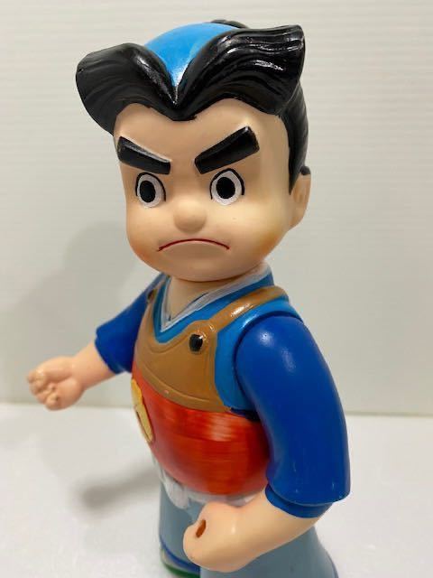 ニッセイ☆赤胴鈴之助☆ソフビ人形 大 23．5cm 当時物 アニメ