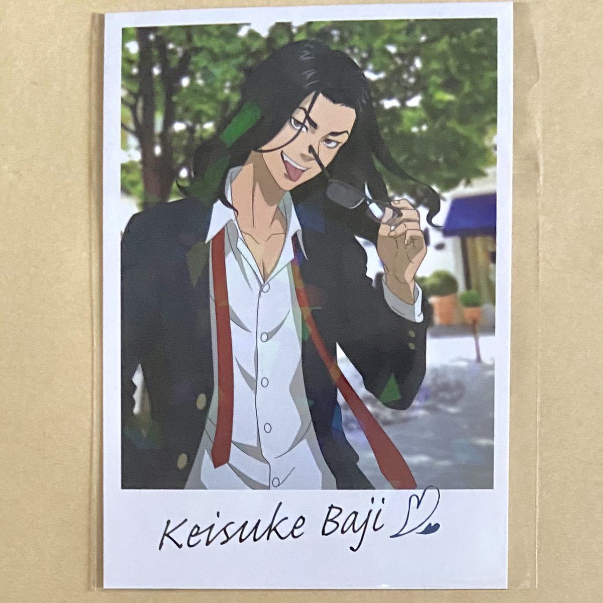 場地 圭介 特製フォトカード 東京リベンジャーズ 東急ハンズ Glasses