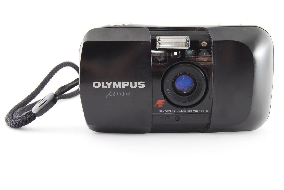 ＋OLYMPUS μ (ミュー) ブラック 初代 オリンパス フィルムカメラ Yahoo